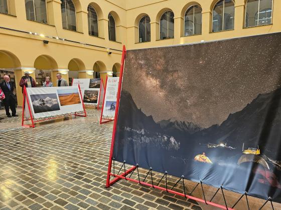 Exposició al Pati del Palau
