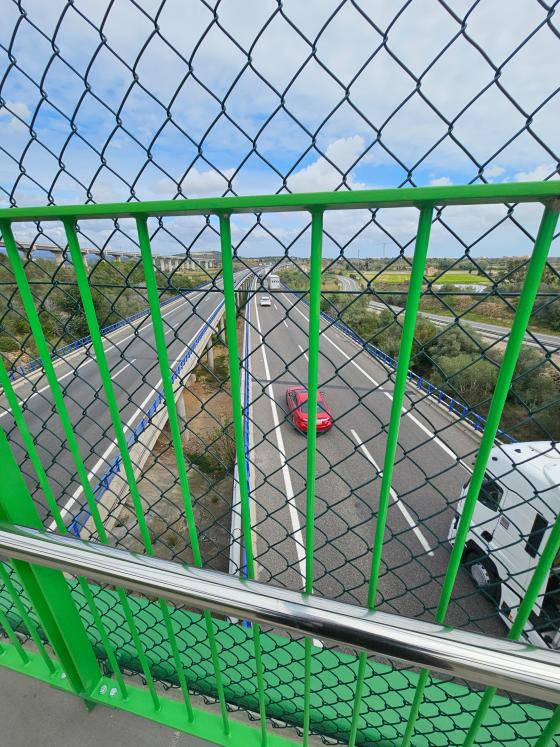 Pont sobre l'AP7 (Amposta)