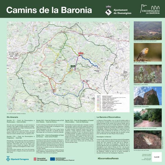 Camins de la baronia, l'Argentera