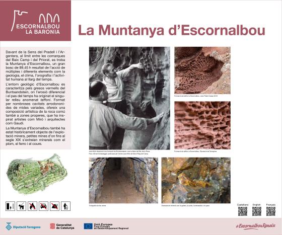 La muntanya d'Escornalbou