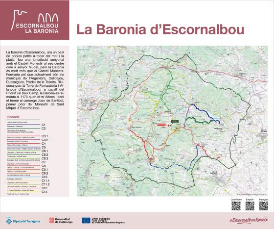 Plafó, la Baronia d'Escornalbou