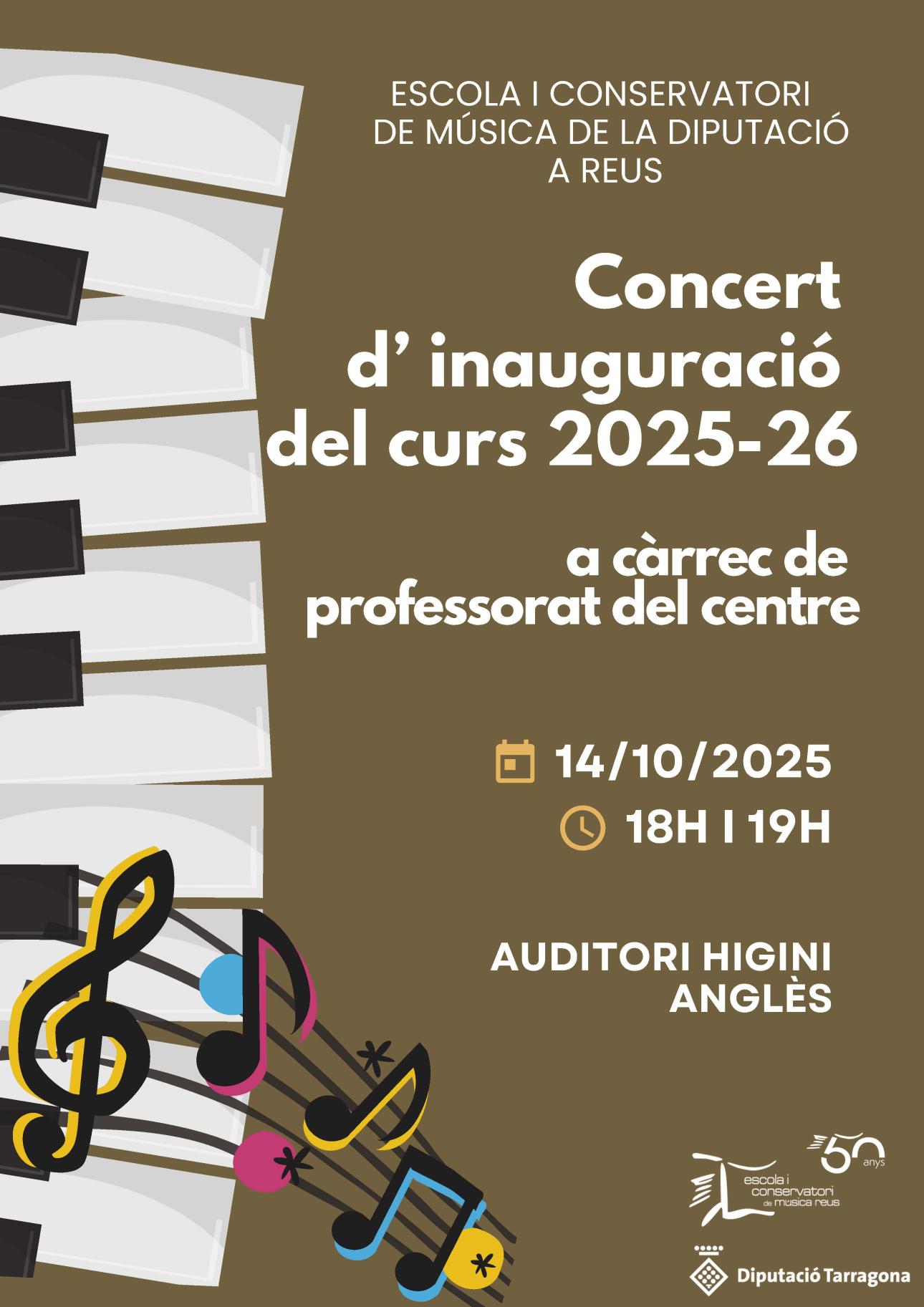 cartell del concert