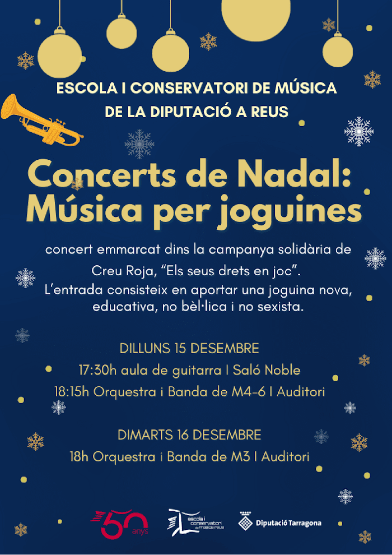 Cartell de l'activitat a Reus