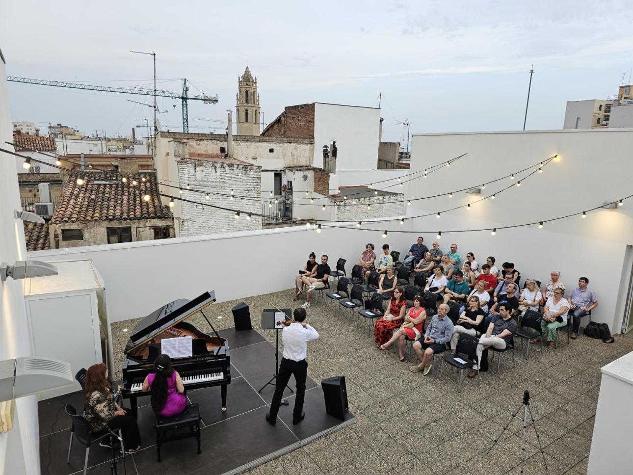 Concert al Terrat de l'edifici SAnt Jaume, arxiu 2025