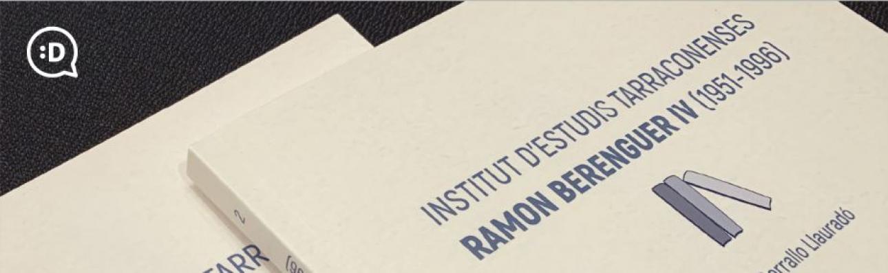 Presentació del llibre'Institut d'Estudis Tarraconenses Ramon Berenguer IV (1951-1996)' de Sergi Borrallo