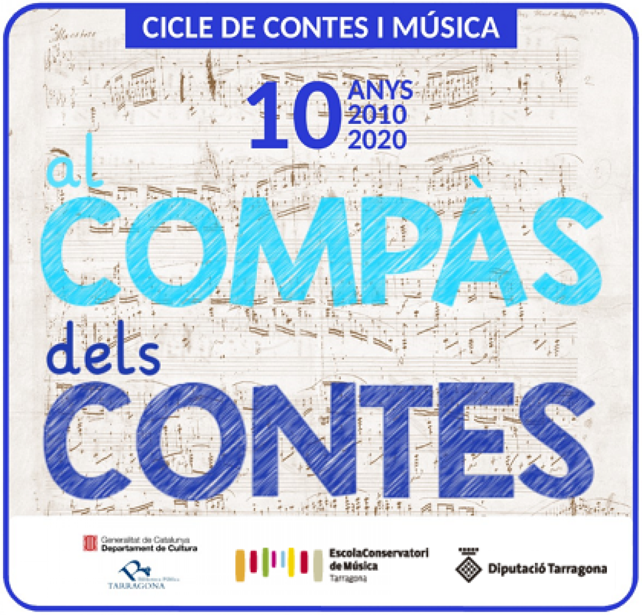 Cicle "Al compàs dels contes" de l'Escola i Conservatori de Música de la Diputació Tarragona 
