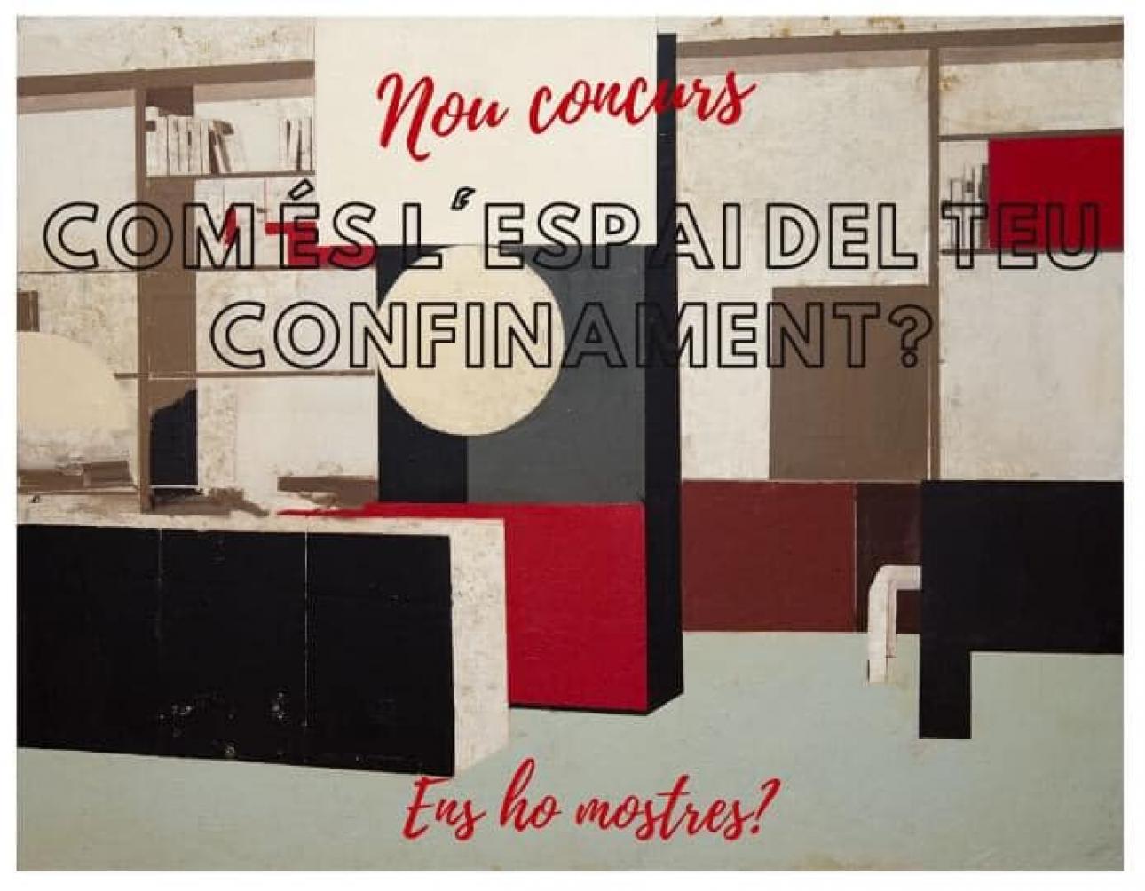 Concurs del Museu d'Art Modern'Com és el teu espai de confinament?'