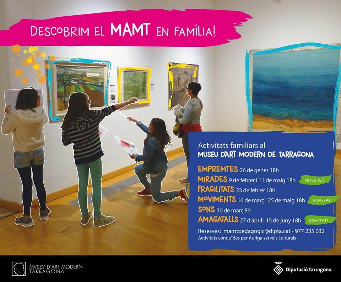 Tallers per descobrir el MAMT en família