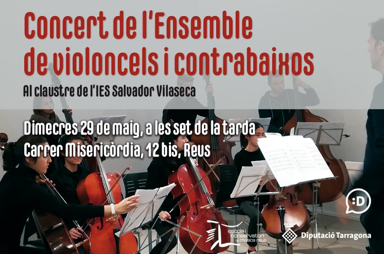 Concert de l’Ensemble de violoncels i contrabaixos