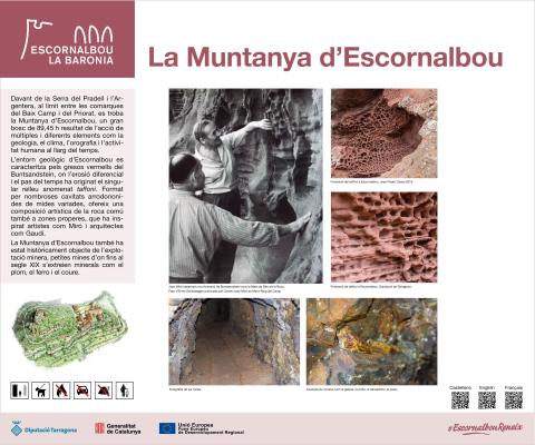 la muntanya d'Escornalbou
