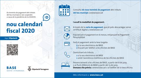 Les oficines de BASE Gestió d’Ingressos reobriran al públic a partir del dilluns 8 de juny