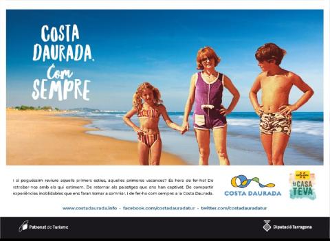 La Costa Daurada i les Terres de l'Ebre es presenten al públic com a destinacions segures, properes i que generen confiança en la represa de l'activitat turística