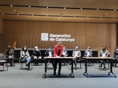 La Diputació de Tarragona se suma a l'acord històric contra la pobresa energètica a Catalunya