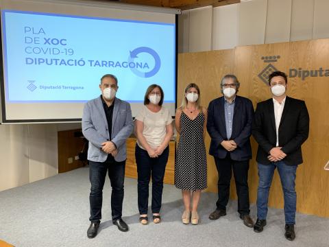 La Diputació de Tarragona presenta les convocatòries d'ajuts  del Pla de Xoc COVID-19, que injectaran 8M€ als ajuntaments  per a la reactivació econòmica i social dels municipis