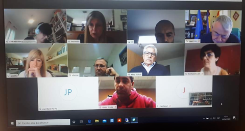 La Diputació adapta el conveni quadriennal amb els consells comarcals per poder-los avançar ajuts socials per fer front al coronavirus