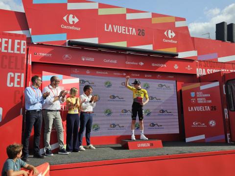 El ciclista britànic Matthew Brennan s’ha endut la victòria d’aquesta etapa, que per primera vegada ha transcorregut íntegrament per la demarcació