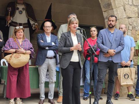Un moment de la inauguració oficial de Vitrum