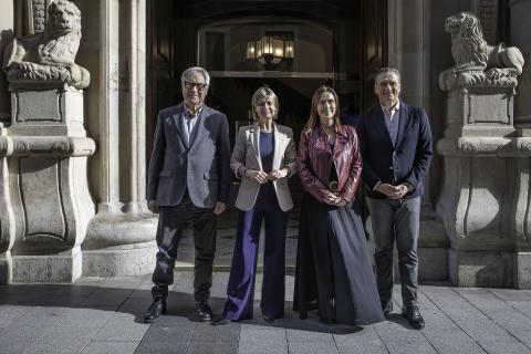 Eduard Rovira, Noemí Llauradó, Sandra Guaita i Josep Baiges