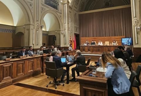 moment de la sessió plenària del 2 d'octubre