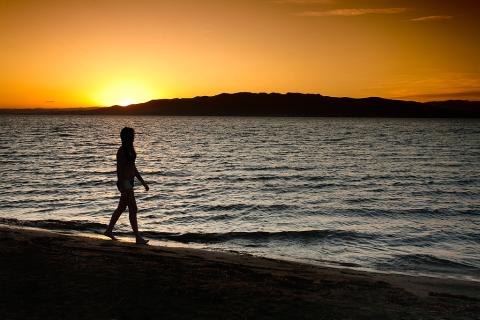  Posta de sol platja Terres de l'Ebre