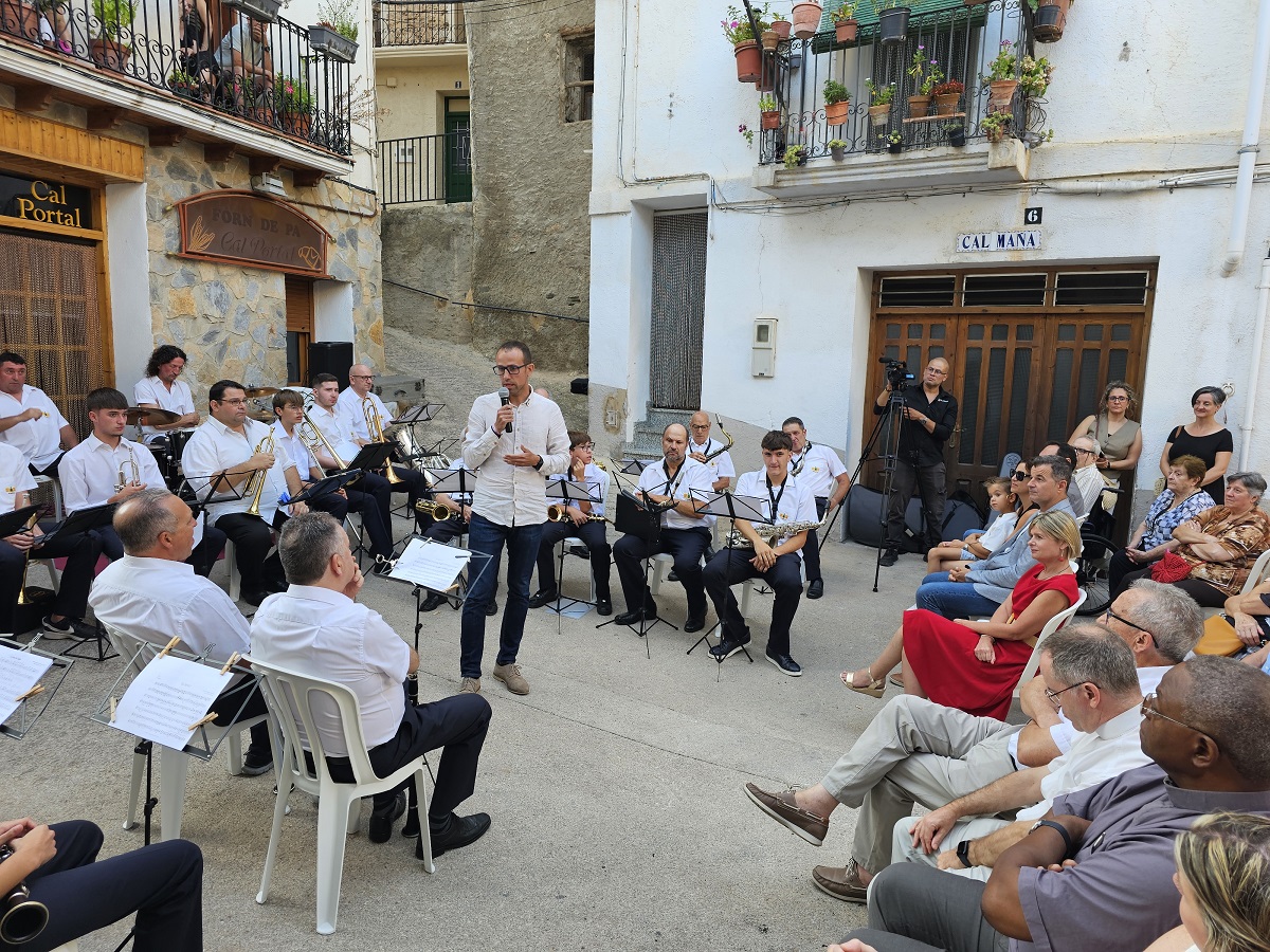 L'alcalde de Paüls va agrair el suport d'institucions i ciutadania en aquesta millora