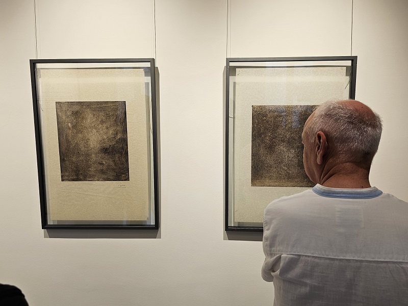 Dues de les obres de la mostra