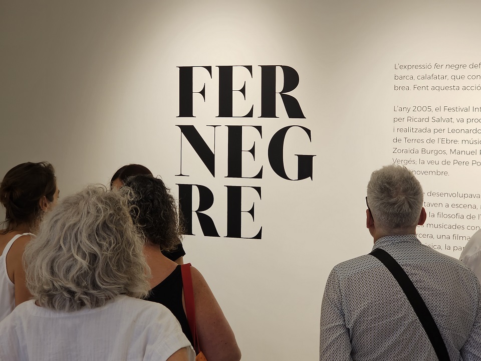 La mostra es pot visitar fins al dia 27 de setembre