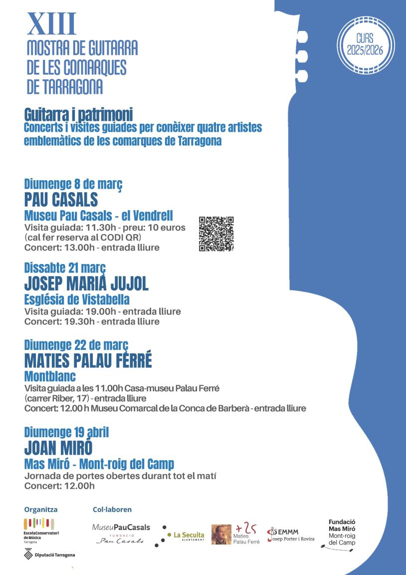 Cartell de la Mostra de Guitarra