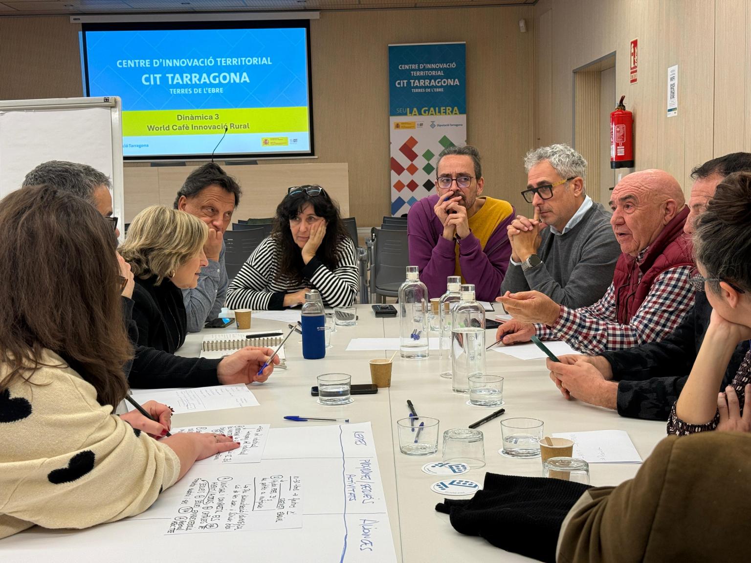 Una de les dinàmiques de grup per facilitar l'intercanvi d'experiències