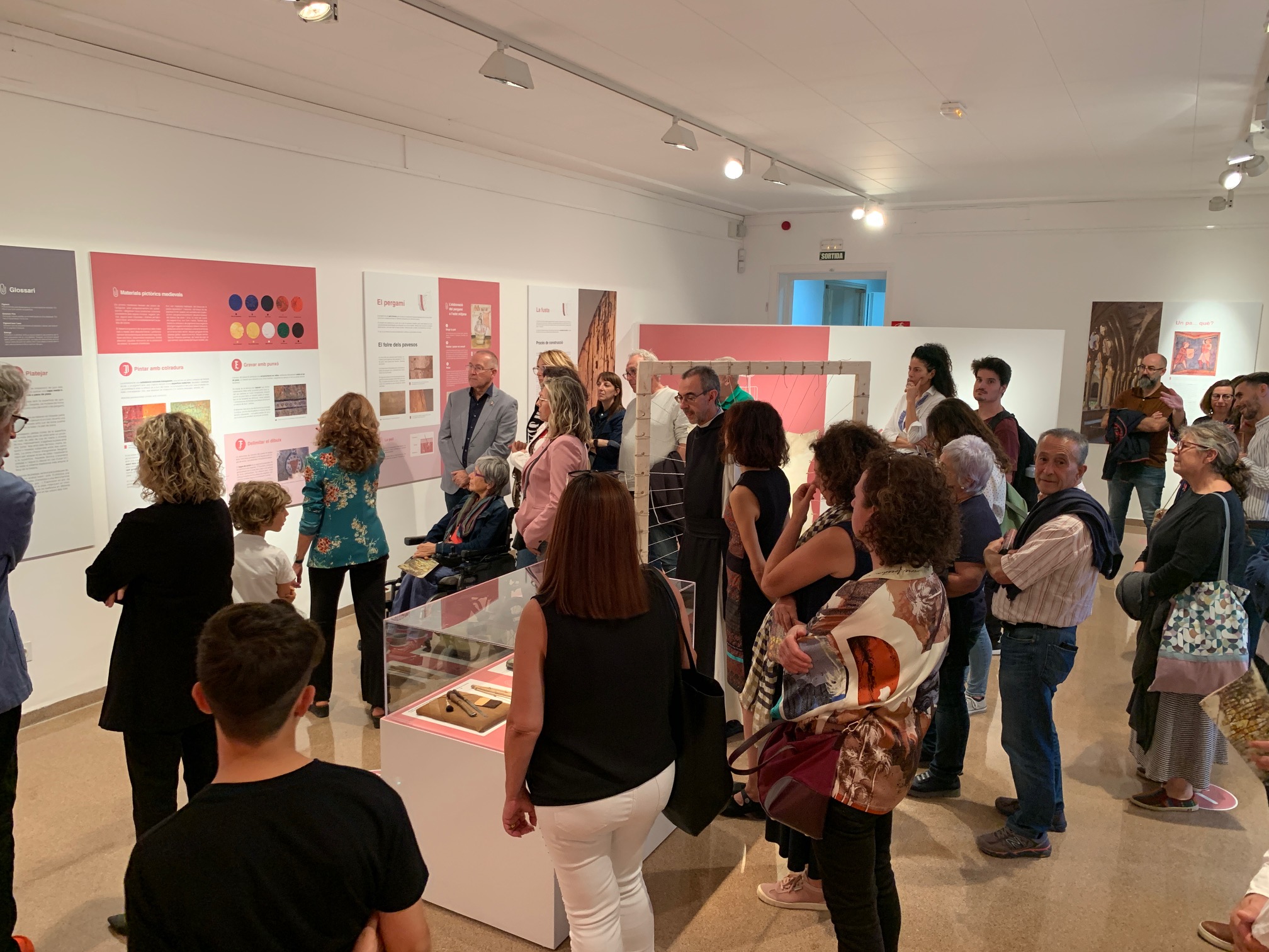 Exposició a l'Escola per l'Art i la Cultura de la Diputació a Tortosa