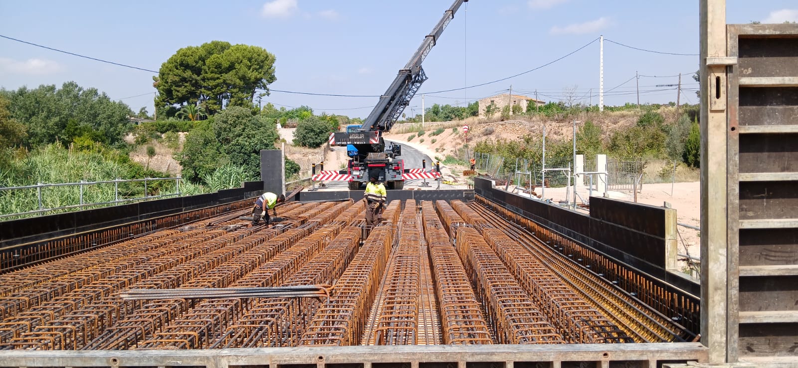 L’actuació s’emmarca en el projecte de condicionament de la carretera TV-2034, entre Valls i Vilabella
