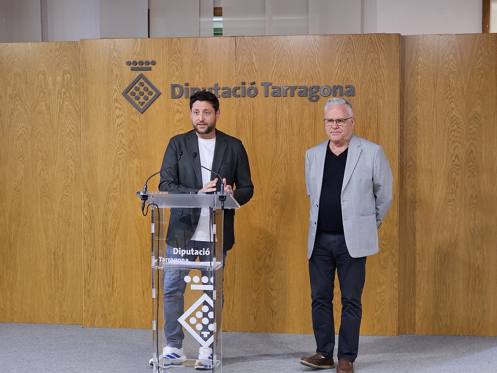 Viñuales i Granados, durant la presentació